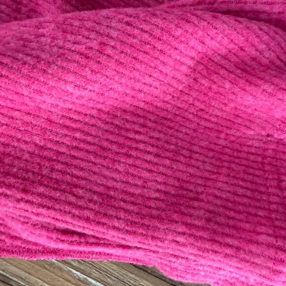 Zenana Quarter Length Pink Sweater (S) - Picture 4 of 5